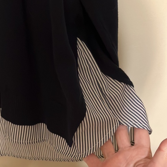 Crown & Ivy faux  layered blouse. Sz 1X - Picture 3 of 5